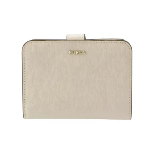 Furla Вавилон Тисненый Телячья кожа Кошелек Маленький Женские Сливочный