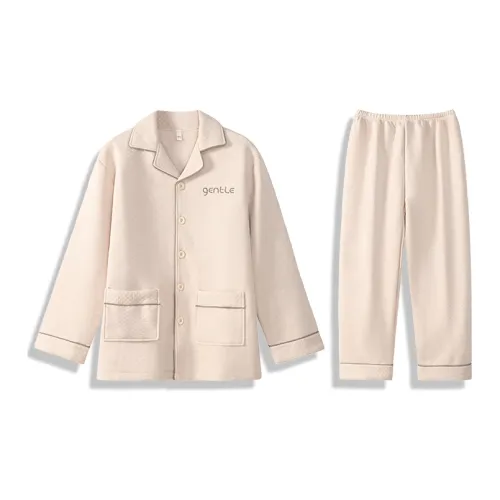 Fadaiqi Бежевый Абрикос Мужской Пижамный Комплект