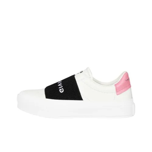 Givenchy Городской Sport Low Топ Стильные Скейтбординги Женские Белые Черные Розовые