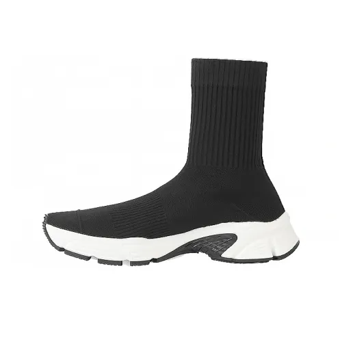 Balenciaga Speed 3,0 High Топ Повседневная обувь Женская Черный Белый