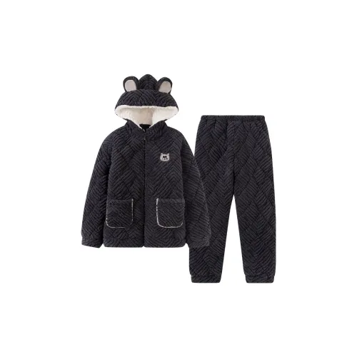 QINJING Sapphire Blue Мужской Пижамный Комплект