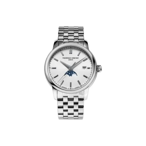 Frederique Constant Автоматический Механический Механизм Мужские Часы 40мм*10,2мм Белый