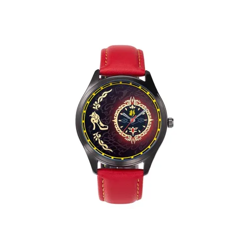 Ingyunshi 'BATTLE Through The Heavens' Коллаборация Электронный механизм Искусственная кожа Ремешок Часы Унисекс