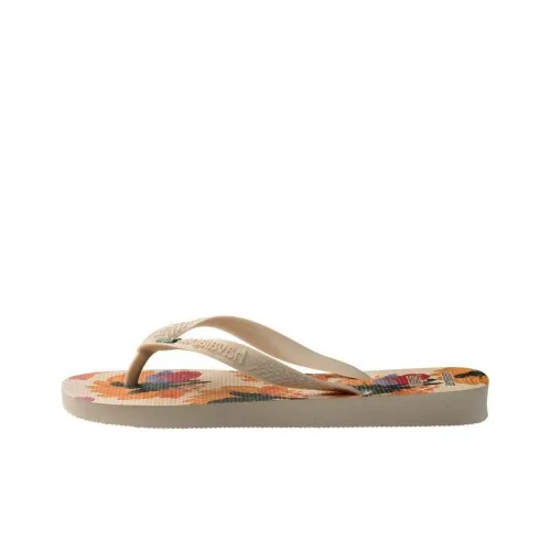 Havaianas Шлепанцы Бежево-оранжевые Женские