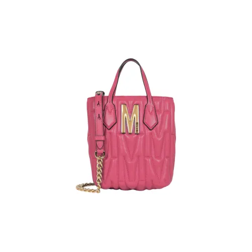 MOSCHINO Sheepskin Portable Crossbody Bag Shoulder Bag Small Women's Pink MOSCHINO Овчина Портативная Сумка через плечо Сумка на плечо Маленькая Женская Розовая