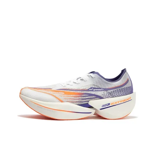 361° Flying Future 1,5 Беговые кроссовки Низкий топ Белый фиолетовый Унисекс