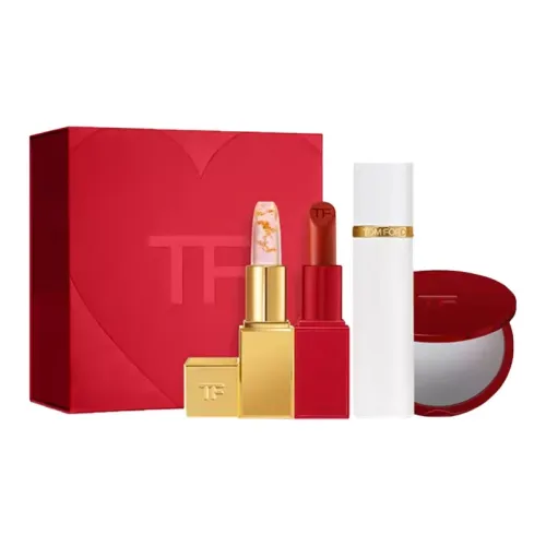 TOM FORD New Year Limited White Musk LIP Парфюм Коробка Наборы косметики Легко наносится Смесь для лица