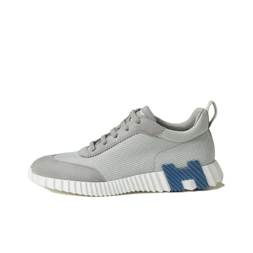 HERMES Bouncing Low Топ Повседневный Мужской Серый