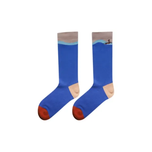 Blanksocks Высокие носки унисекс 1 упаковка Babirusa