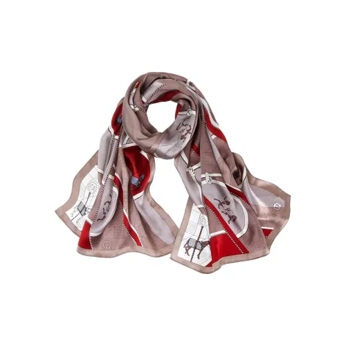 VINEY Шарфы из шелка тутового дерева Женские