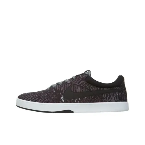 Nike SB Eric Koston Zoom Амортизация Износостойкие Низкие Кроссовки для Скейтбординга Унисекс Черные Серые