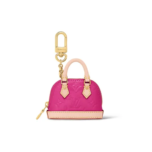 LOUIS VUITTON Micro Alma Кожа Сумка Аксессуар Extra Mini Женский Розовый