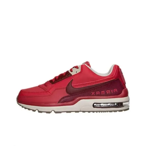 Nike Air Max LTD 3 Амортизация Устойчивый к истиранию Дышащий Низкий Верх Повседневная Обувь Унисекс Красный