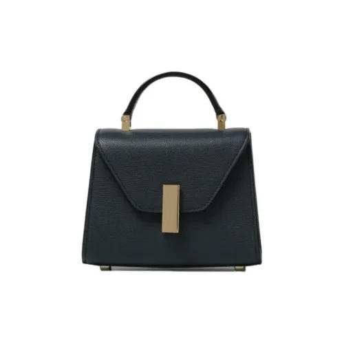 Valextra Телячья кожа Сумка через плечо Сумка Micro Женская Масляный Синий