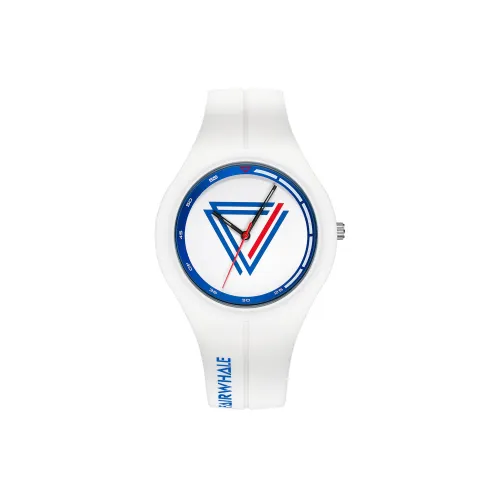 FAIRWHALE Born for Trend Collection Кварцевый механизм Силиконовый ремешок Часы Унисекс Белый циферблат