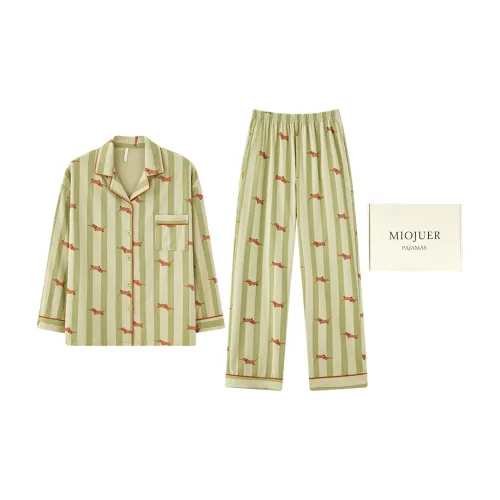 MIOJUER Авокадо-зеленый 5S2638 Женские Женские Подарочные наборы пижам