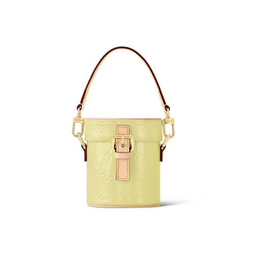 LOUIS VUITTON Astor Кожа Ведрообразная Сумка Сумка Сумка через плечо Сумка через плечо Женская Желтая