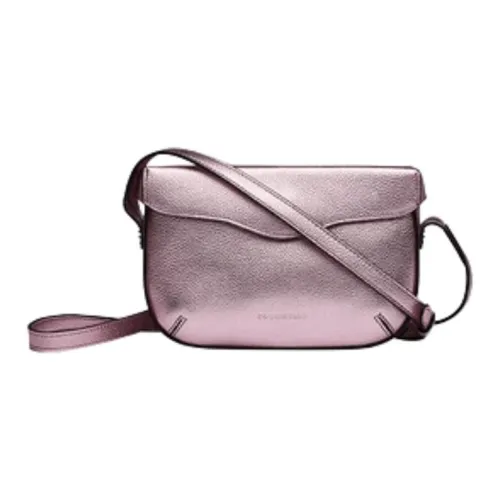 COCCINELLE Сумка Saddle из коровьей кожи сумка через плечо женская металлический розовый