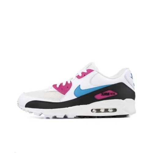 Nike Air Max 1 Амортизация Износостойкий Низкий Топ Casual Унисекс Белый Черный Розовый