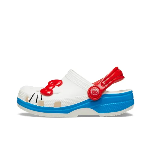 Hello Kitty x Crocs Classic Clog Hello Kitty Sabo Unisex Белый Красный Синий
