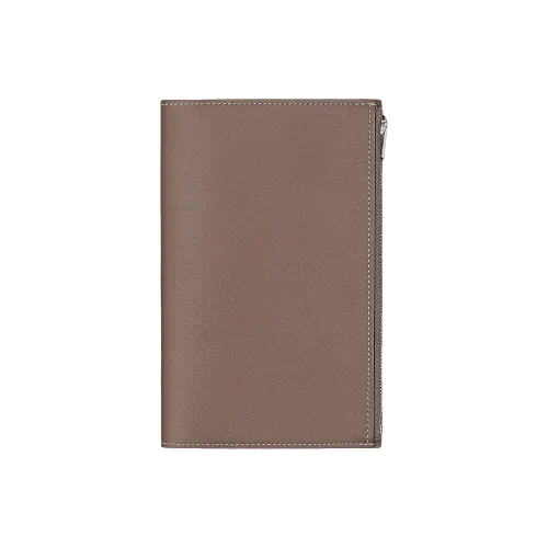 HERMES Swift Телячья кожа Ноутбук Чехол Мешок для хранения Трубы Унисекс 18 этуп слоново-серый