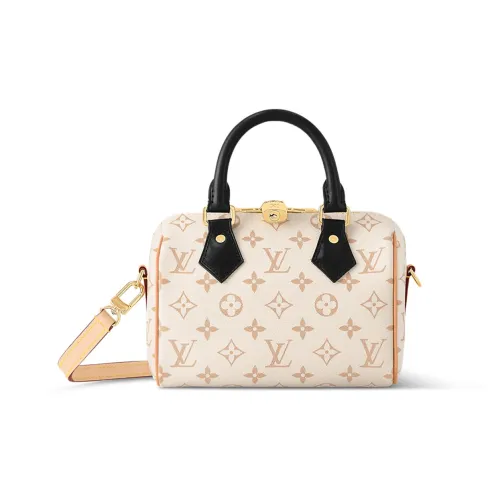 LOUIS VUITTON Speedy Кожа Подушка Сумка Сумка через плечо Сумка Женская