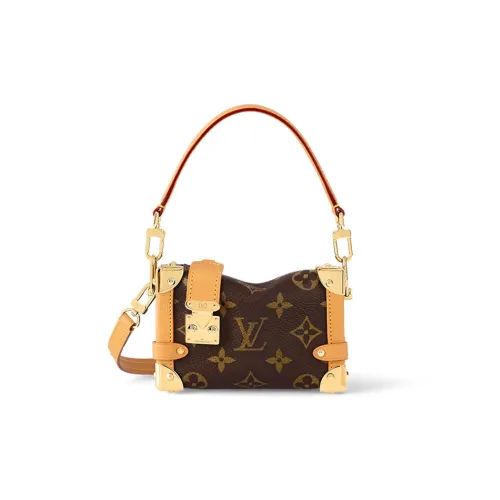 LOUIS VUITTON Покрытый холст Сумка через плечо Сумка Extra Mini Женская Коричневая