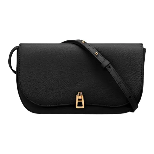 COCCINELLE GRAIN LEATHER Сумка через плечо Мини Женская Черная