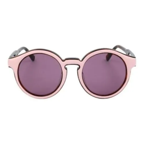 LOEWE Круглые Солнцезащитные очки Женские Розовые