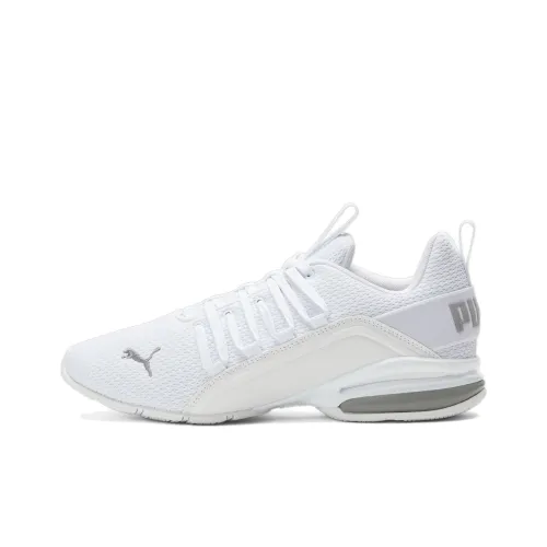 PUMA Axelion Беговые кроссовки Низкий Топ Белый Мужской