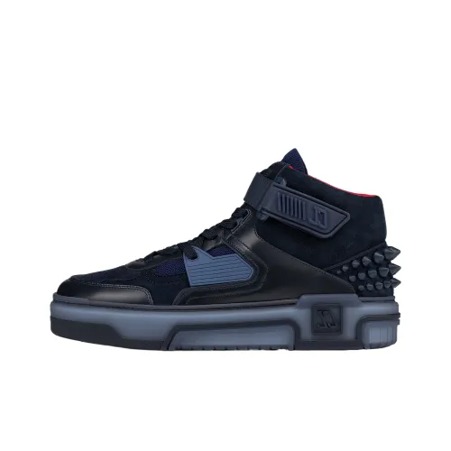 CL Astroloubi Высокие Кроссовки для скейтбординга Мужские Морской Синий