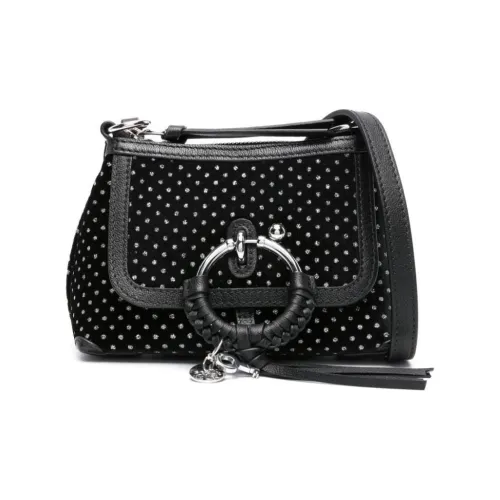 See By Chloe JOAN Series Полиэстер Сумка через плечо Женская Черная