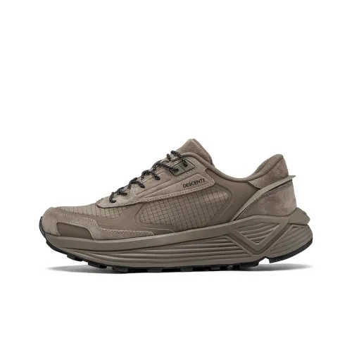 DESCENTE Dualis Slip-resistant Low Top Casual Women's Khaki DESCENTE Dualis противоскользящий низкий топ повседневный женский хаки