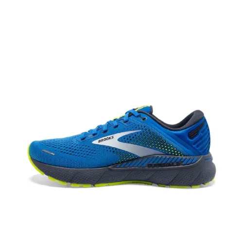 Brooks Adrenaline GTS Амортизация Износостойкий Низкий Топ Беговые кроссовки Мужские Синие