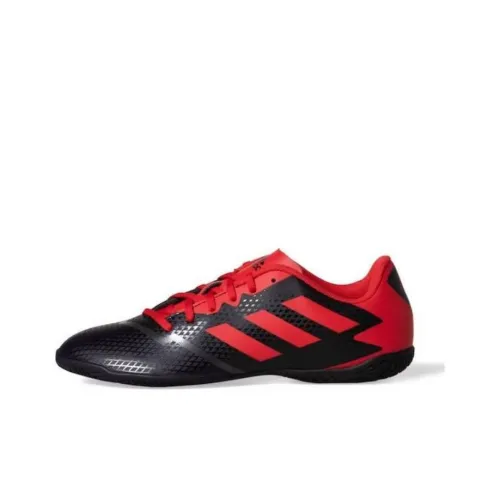 Adidas Futsal IV Boost Амортизация Износостойкие футбольные бутсы для мужчин черный красный