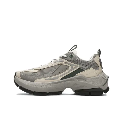 FILA CICLONE Амортизация Низкий Топ Casual Женский Серый Черный