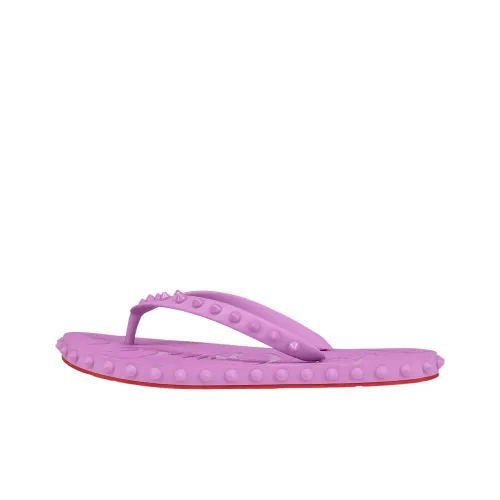 CL Loubi Flip Flops Женские Пион Цвет
