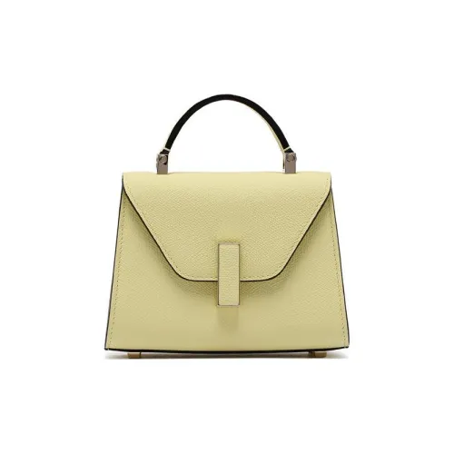 Valextra Кожа Сумка Сумка через плечо Сумка через плечо Женская Светло-желтая