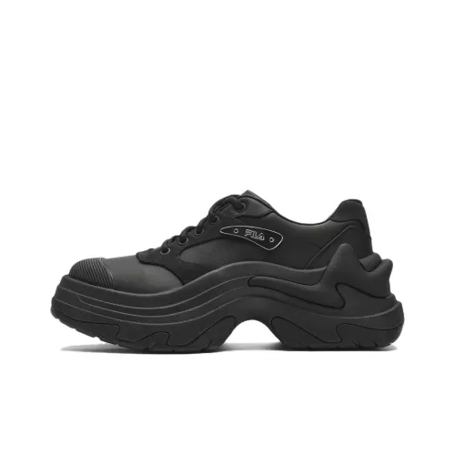 FILA DIVA массивные кроссовки Low Top черные женские