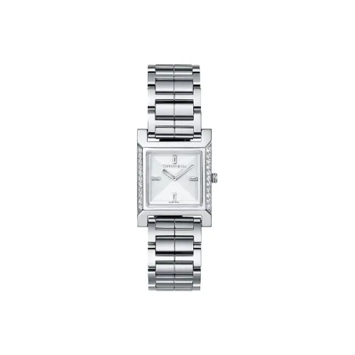 TIFFANY CO. 1837 MAKERS Collection Women's Watch Кварцевый механизм ремешок из нержавеющей стали серебристый циферблат