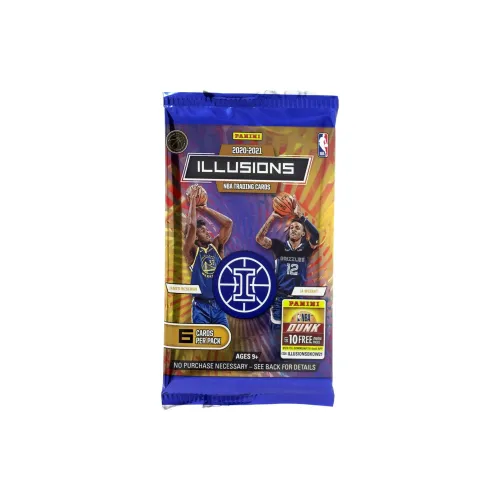 PANINI NBA Баскетбольная карта 2020 21 Illusions РЕАЛ Пачка ФАНТАЗИЙ РЕАЛ Спортивные карты 1 коробка