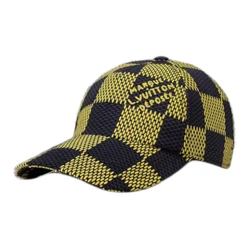LOUIS VUITTON Хлопок Полиамид Бейсболки Мужские Желтые