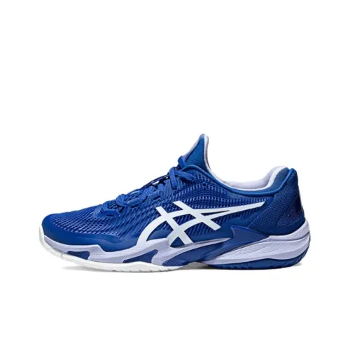 Asics Court FF 3 Novak Теннисные кроссовки Низкий топ Синий Белый Мужской
