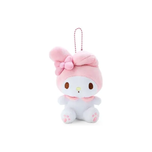 Sanrio My Melody Pearl Chain Кукла Плюшевая Подвеска 13 см Рекомендуемая Высота