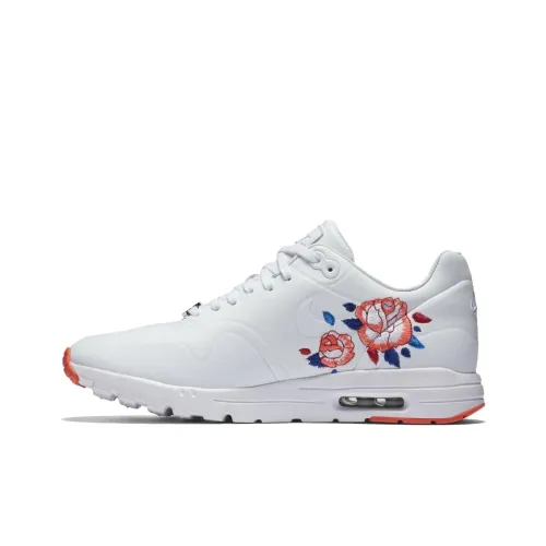 Nike Air Max 1 Low Топ Беговые кроссовки Женские Белые