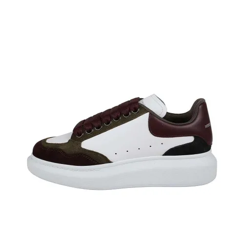 Alexander McQueen Низкие Кроссовки для скейтбординга Женские Белые Красные