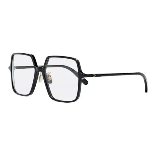 DIOR Ацетат Нерегулярная форма Оправа для очков Унисекс Черный