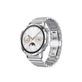 Один бамбуковый стальной браслет - серебряный