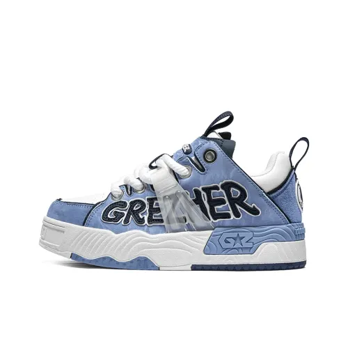 GREZHER Slip-resistant Abrasion-resistant Low-top Skateboard Shoes Unisex GREZHER Противоскользящие Аbrasion-resistant Низкие Кроссовки для скейтбординга Унисекс