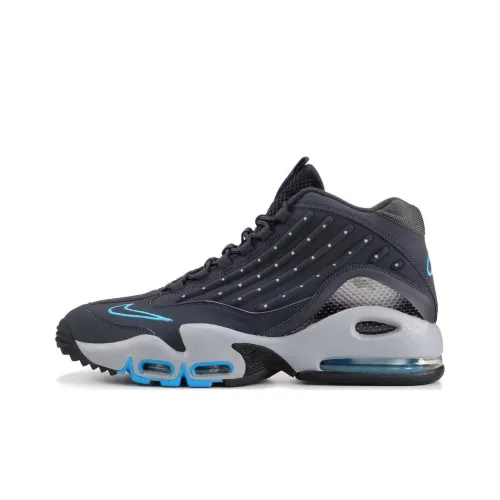 Nike Air Griffey Max 2 Амортизация и Дышащий MID Топ Баскетбольные кроссовки Унисекс Серый